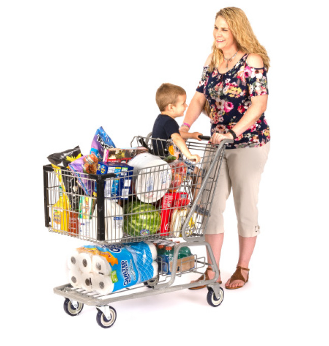 M90Z Shopping Carts With Seat for Kids