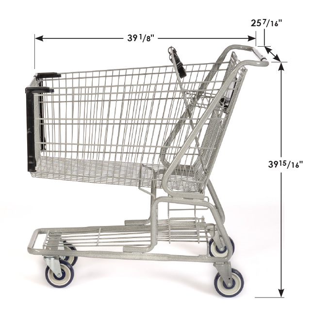 M90 Large Wire Shopping Cart