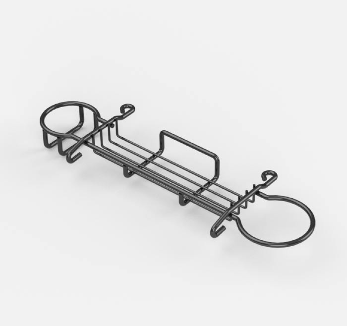 Cup holder and purse hook